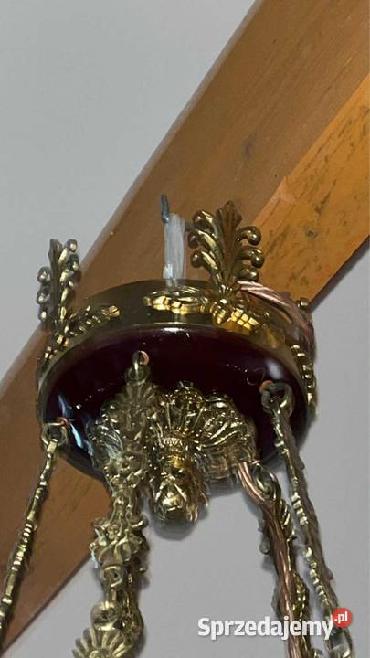 Żyrandol Podsufitowy Pięcioramienny Plafon pomorskie Gdańsk