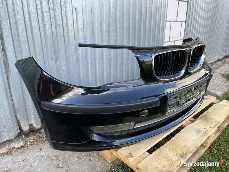 Bmw e87 zderzak przód przedni schwarz 2 osobowe Zderzaki Lipsko