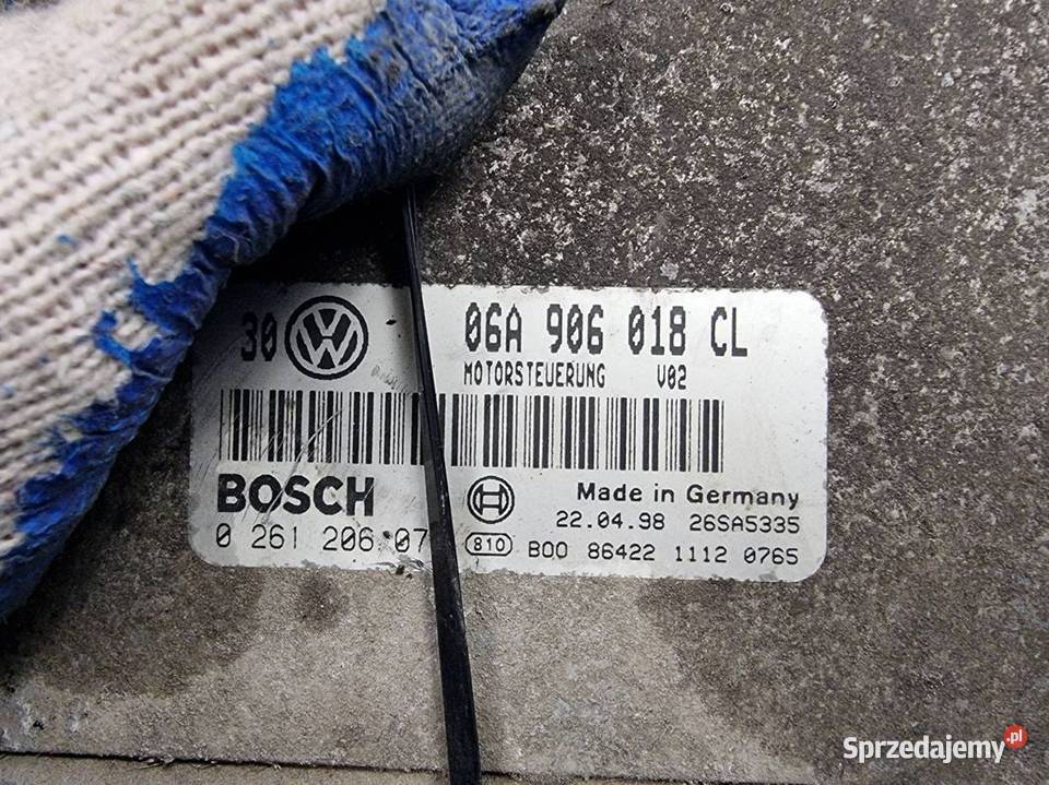 KOMPUTER SILNIKA ECU VOLKSWAGEN GOLF IV kujawsko-pomorskie Lipno
