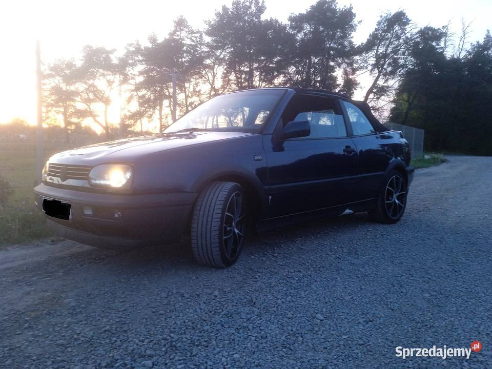 VW Golf III 18BG Cabrio Karmann Zadbany 90KM sprzedam
