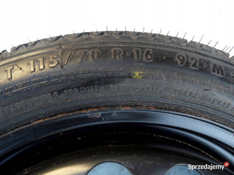 OPEL VECTRA C koło dojazdowe 1157016 92M 5x110