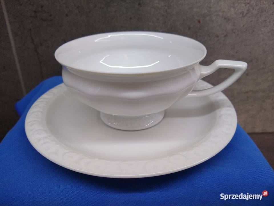 Filiżanka do herbaty Rosenthal Biała Maria Selb