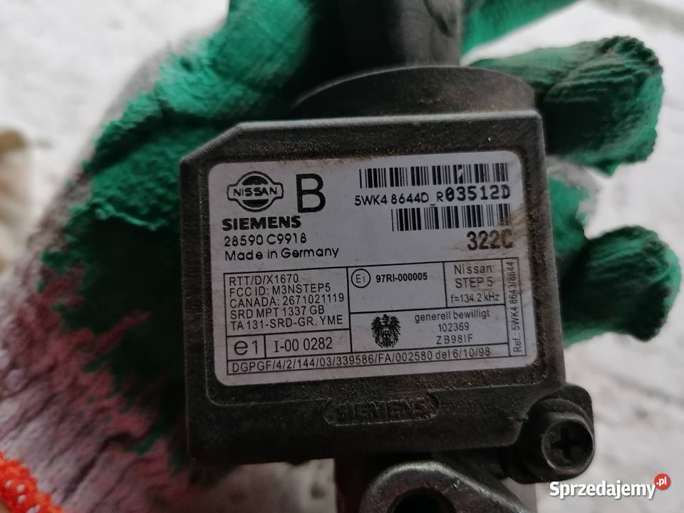 Zestaw Startowy Komputer Nissan Almera Tino Wisznice