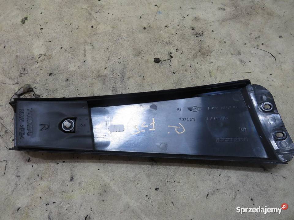 LISTWA OSŁONA SŁUPKA PRAWY TYŁ MINI F55 F56 osobowe