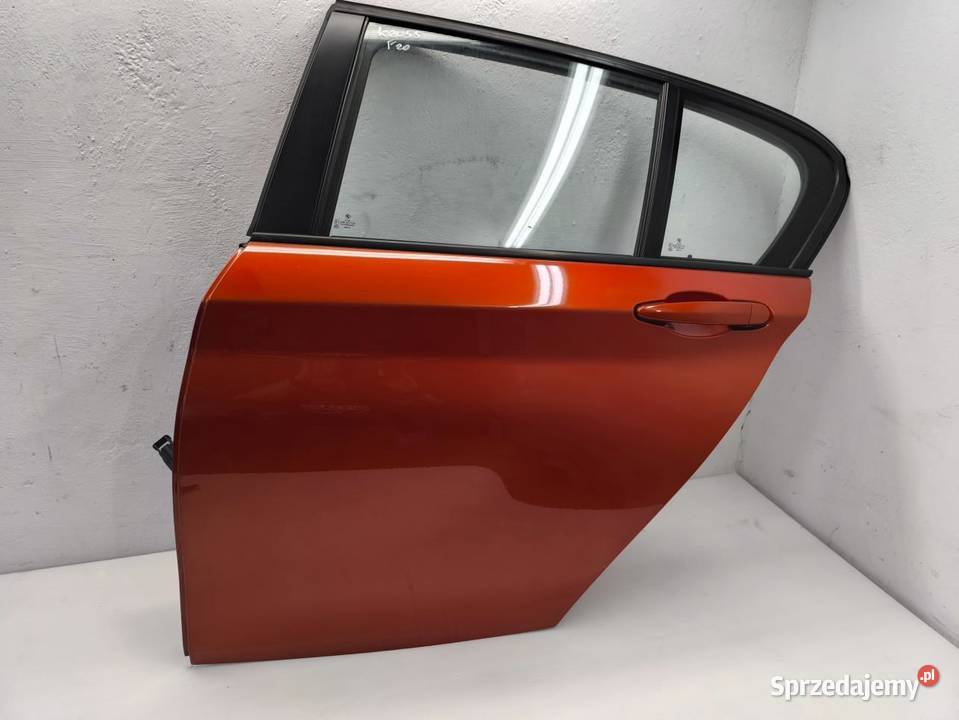 DRZWI LEWY TYŁ BMW F20 B44 VALENCIA ORANGE