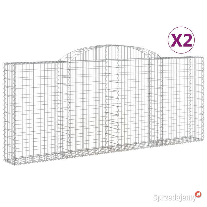 Kosze gabionowe z łukiem 2 300x30x120140 żelazo Warszawa
