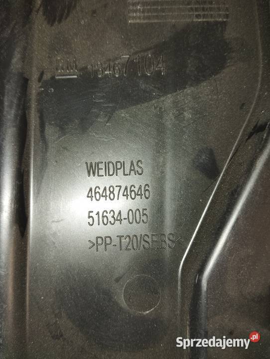 Opel Crossland X kierownica powietrza lewa osobowe Kozubszczyzna sprzedam