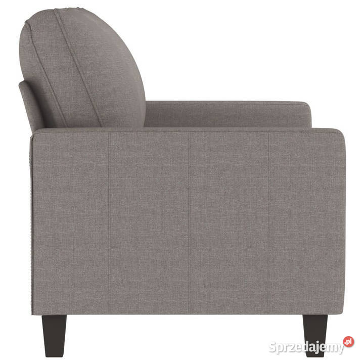 Sofa 2osobowa kolor taupe 120 tapicerowana mazowieckie Warszawa