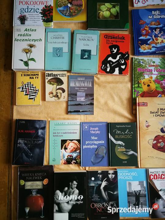 Zestaw książek Różne tytuły Książki i Podręczniki