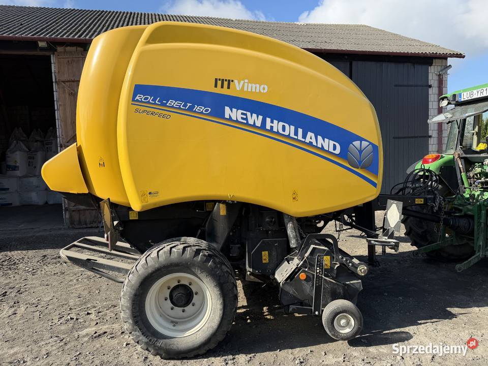 Prasa Holland Roll Belt 180 nieuszkodzony Rolnictwo lubelskie Żółkiewka-Osada