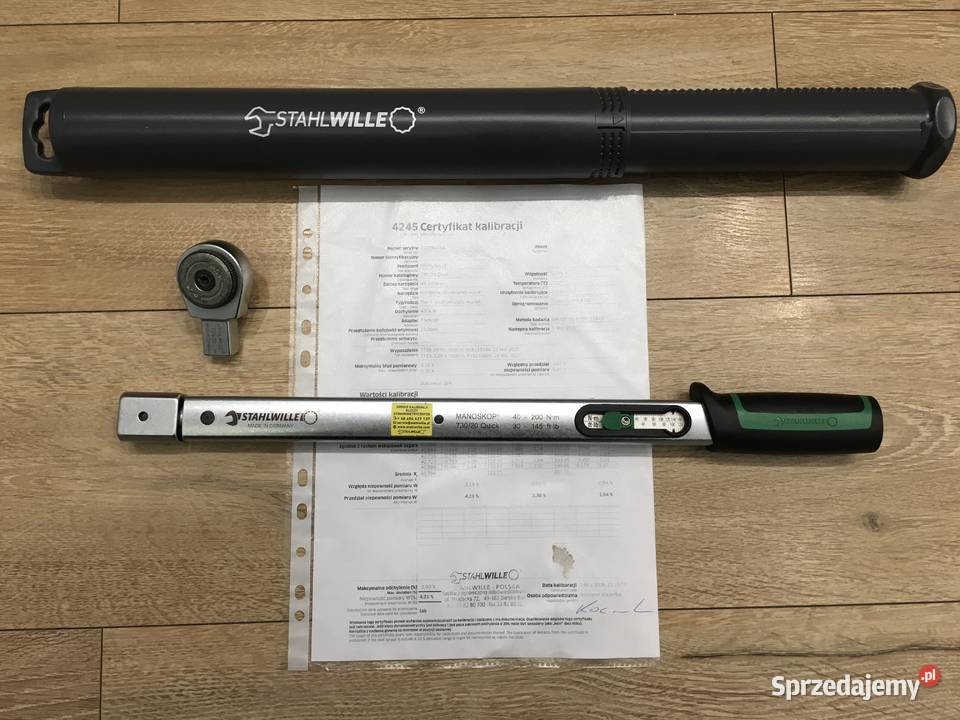 Klucz dynamometryczny Stahlwille Manoskop 73020 Zielona Góra