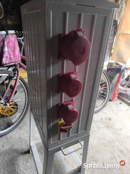 rozdzielnia budowlana skrzynka elektryczna Raków