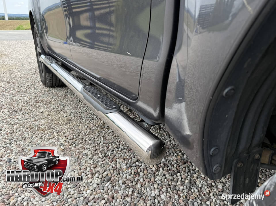 Progi Hilux Orurowanie Stopnie Boczne CHROM osobowe Pasłęk sprzedam