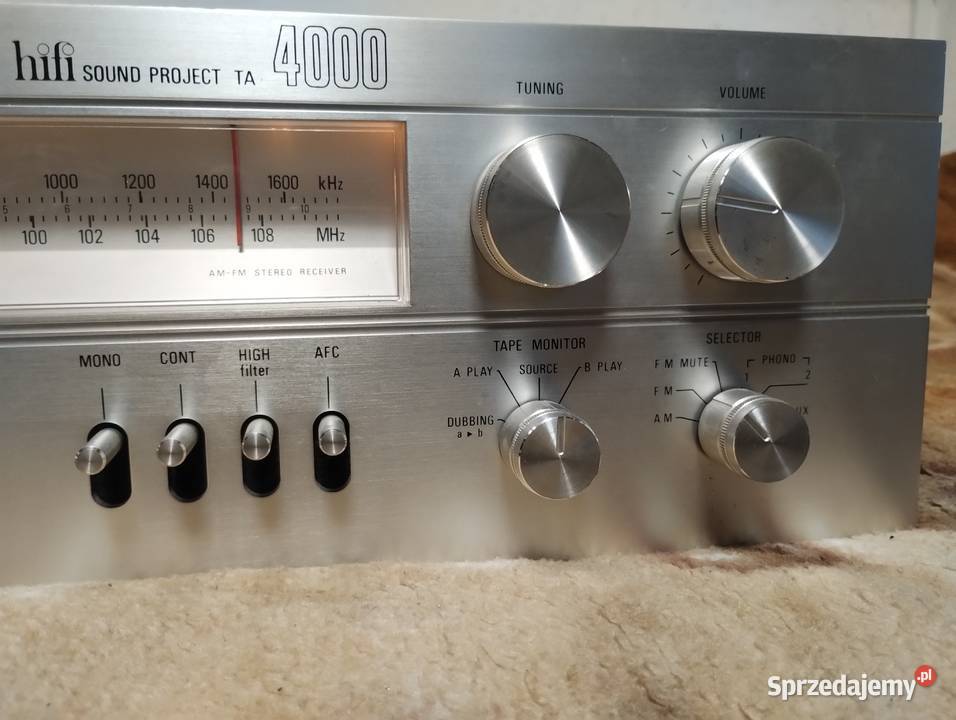 Amplituner Vintage PYE Philips Loewe Sierra Łódź