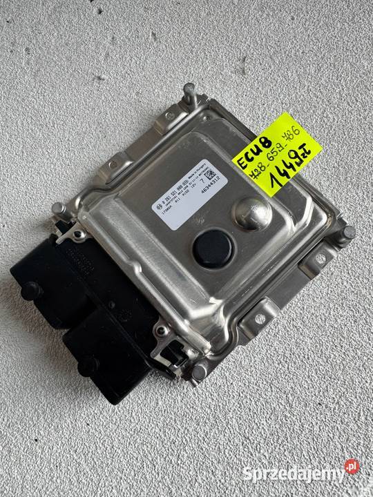 KOMPUTER ECU STEROWNIK SILNIKA FIAT 500L 14 Części samochodowe mazowieckie Warszawa