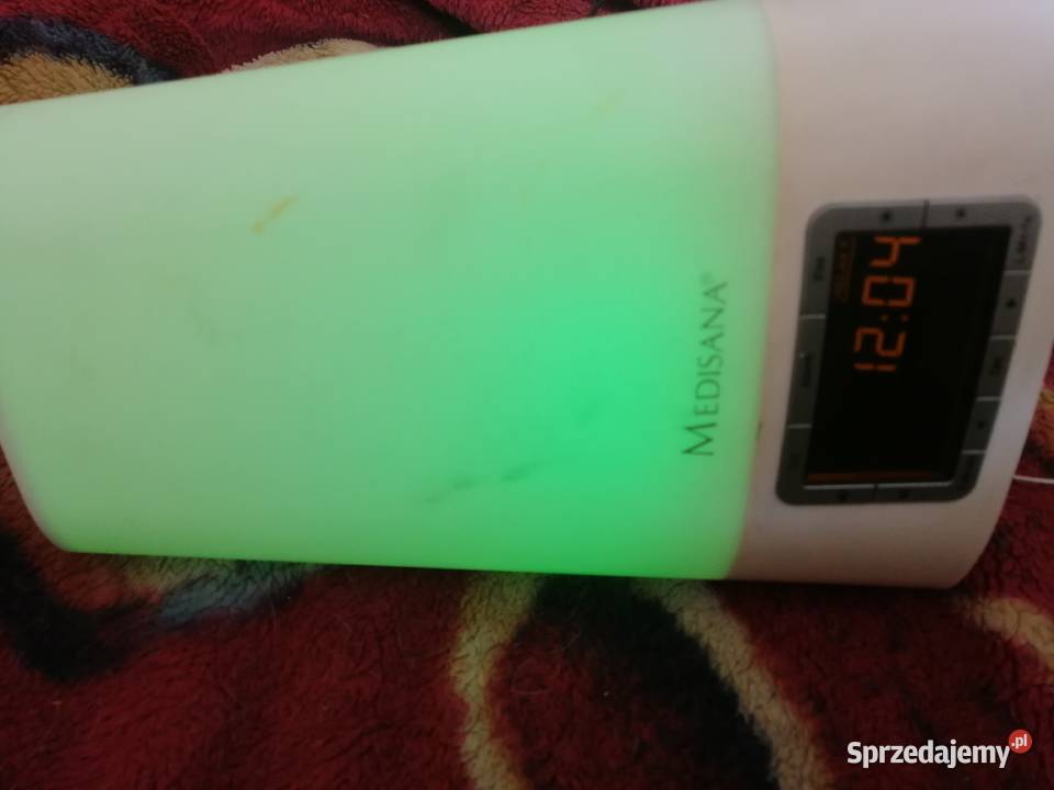 radio zegarek Medisana Budzik Świetlny Lampka Legnica