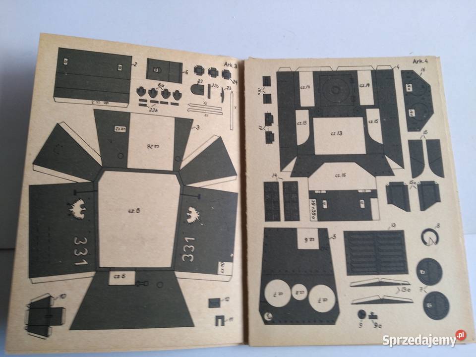 Mały Modelarz 21980 Radzieckie działo samobieżne śląskie Dąbrowa Górnicza