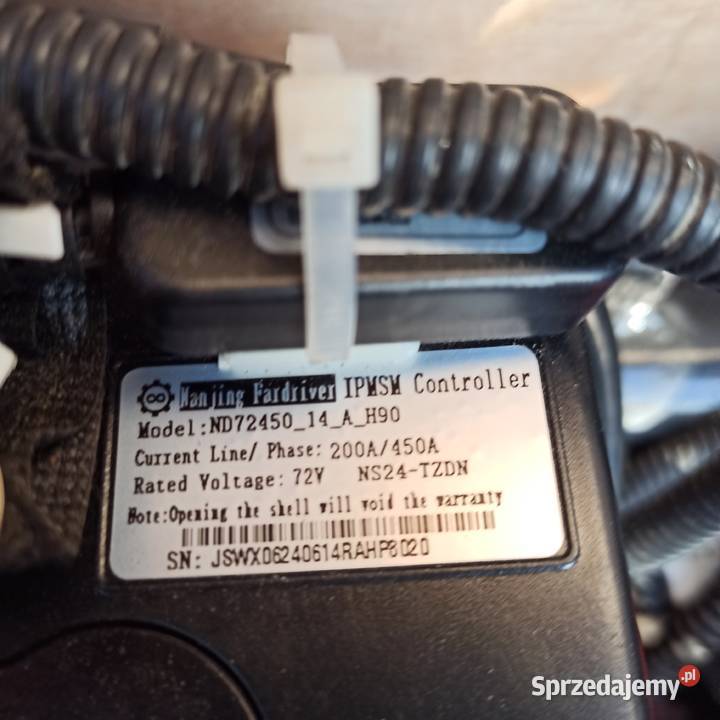 Samochód elektryczny Czterokołowiec lekki kat AM Pozostałe podlaskie Łomża