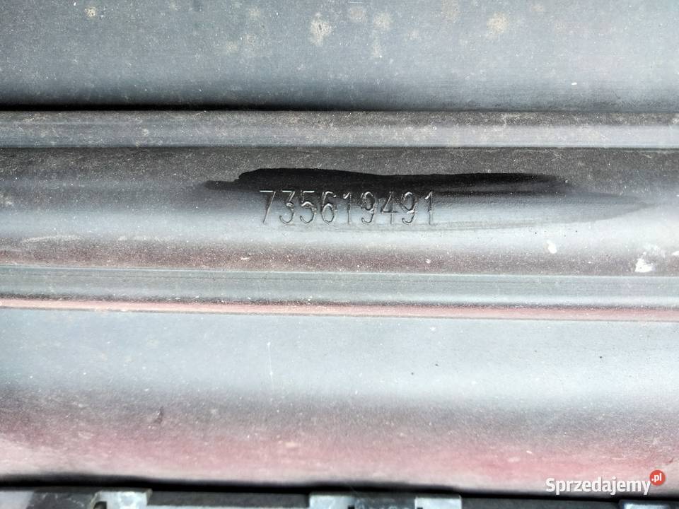 FIAT 500 LIFT 15 zderzak przedni przód chrom Dęblin