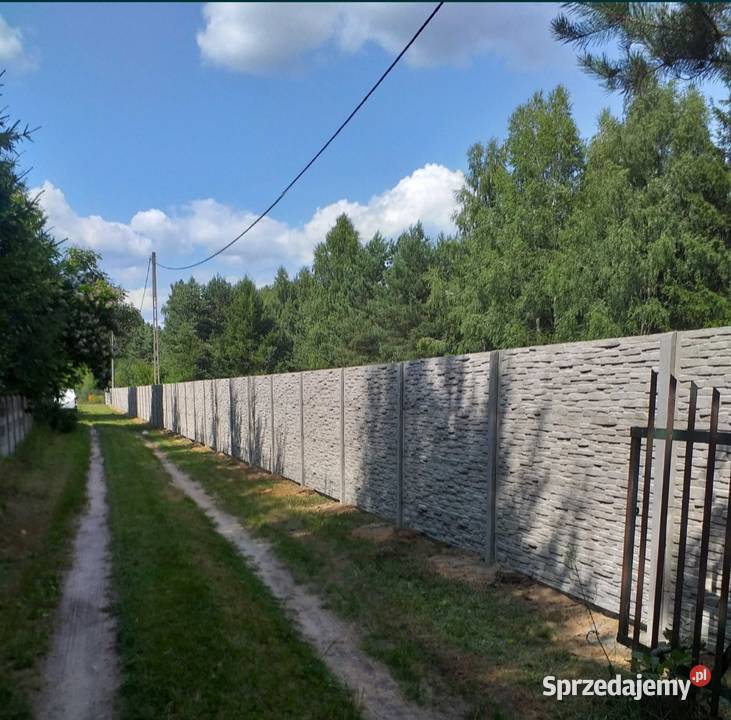 Ogrodzenia Panelowe siatkowe leśne betonowe itd Tomaszów Lubelski