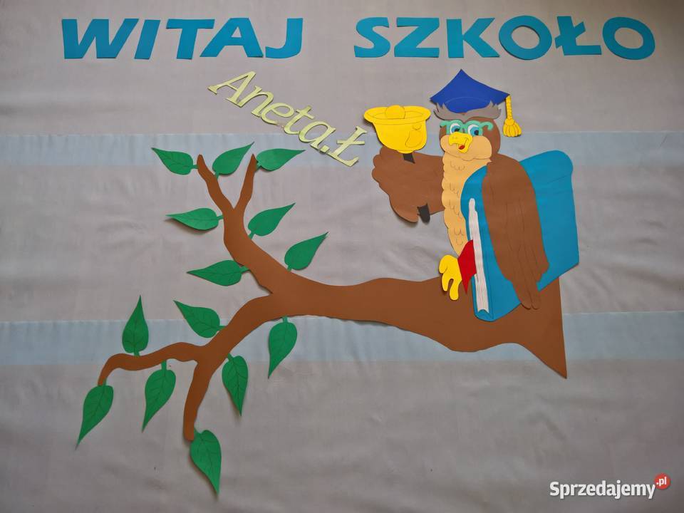 Dekoracje na Rozpoczęcie roku szkolnego z Garwolin sprzedam
