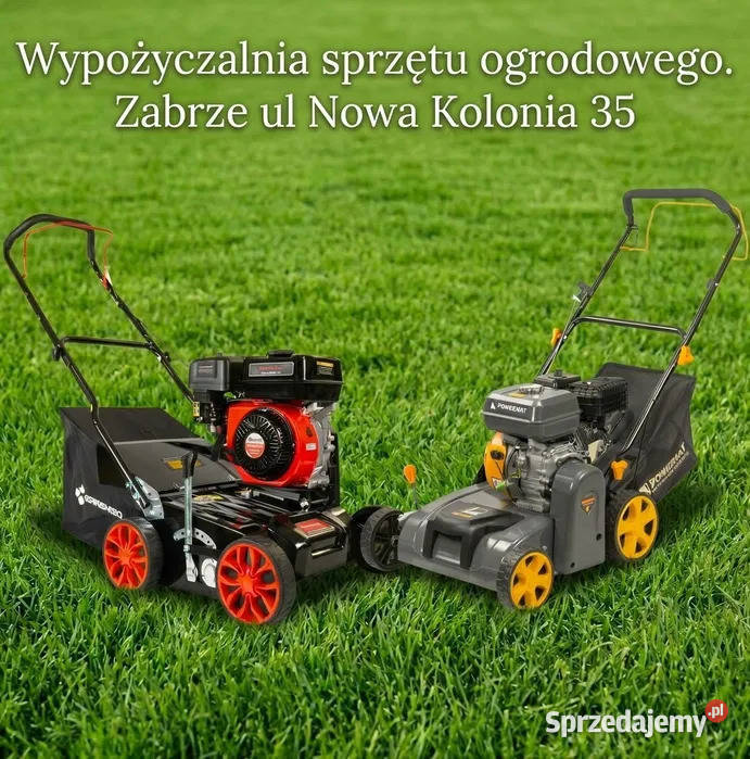 Wertykulatory i aeratory spalinowe Wynajem Zabrze