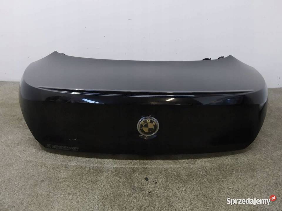 KLAPA TYŁ CZARNA BLACK Bmw Seria 6 II 20032010