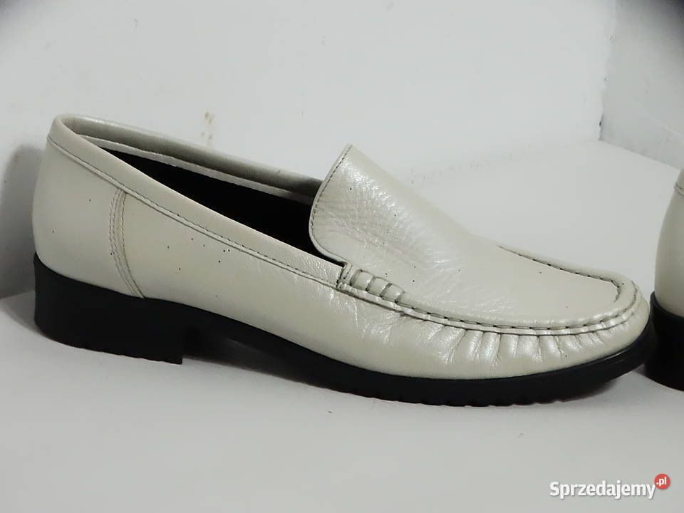 Skórzane mokasyny Jenny by Ara Nowe Rozmiar Czółenka Moda i Styl