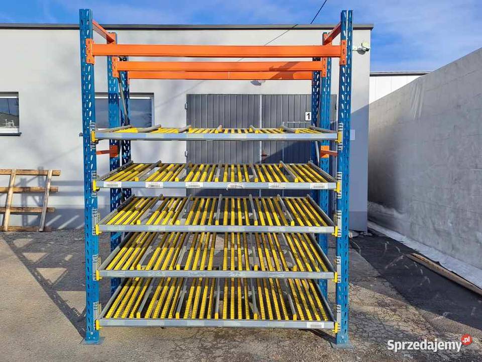 Regał magazynowy 130 przepływowy Karton Flow Stary Sącz