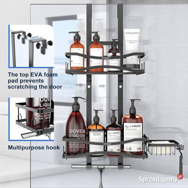 Półka prysznicowa zawieszana UUlioyer AGD drobne małopolskie Jadowniki