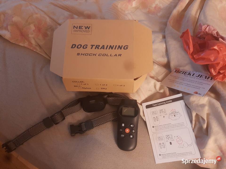 Elektryczna obroża psa treningowa uniwersalna dolnośląskie Bierutów