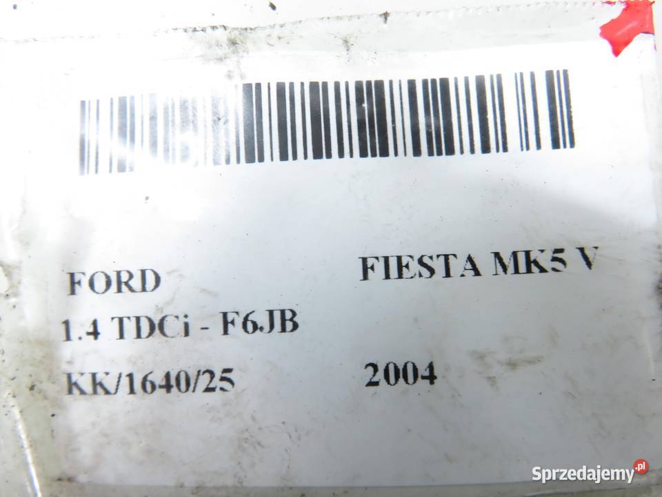TARCZE HAMULCOWE PRZÓD FORD FIESTA MK5 14 TDCi
