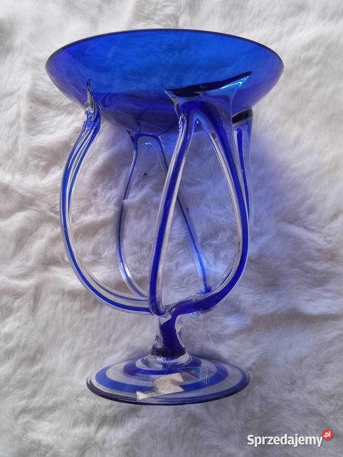 Szklana misa Meduza Krosno