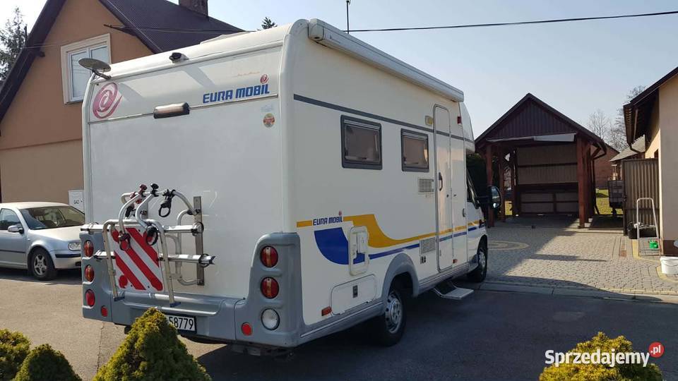 Fiata Ducato z zabudową Eura Mobil osoby Żołynia