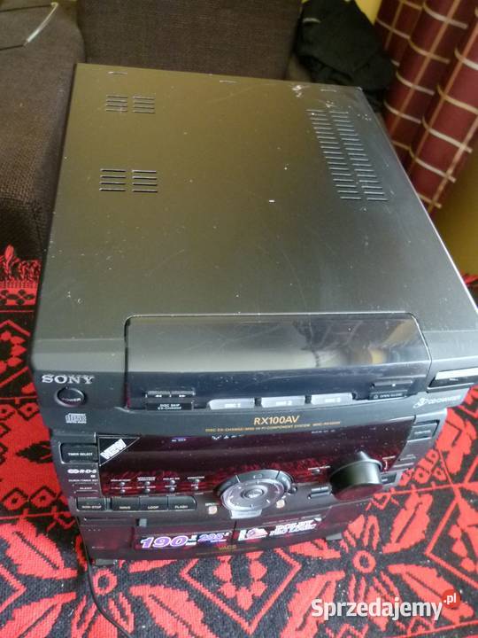 Miniwieża SONY HCDRX100AV audio 51 AUX sprawny lubelskie Zamość