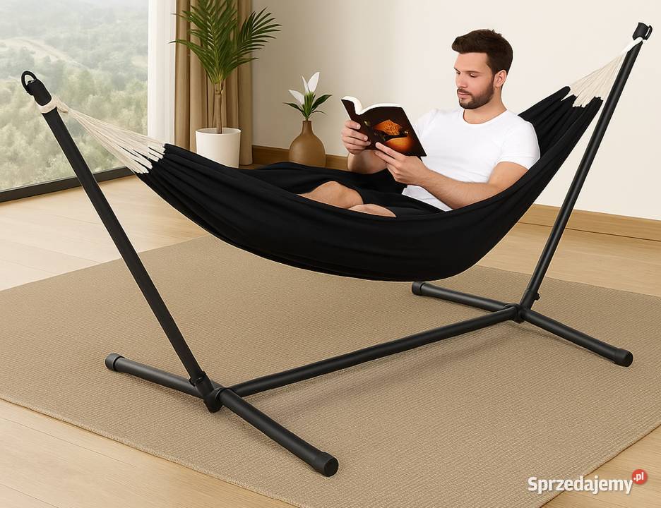 Hamak Ogrodowy na Metalowym Stelażu 250 mazowieckie Siedlce sprzedam