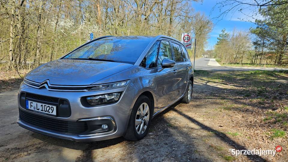 Citron C4 Grand Picasso BlueHDi 120 SELECTION poduszka powietrzna Samochody osobowe Oborniki Śląskie