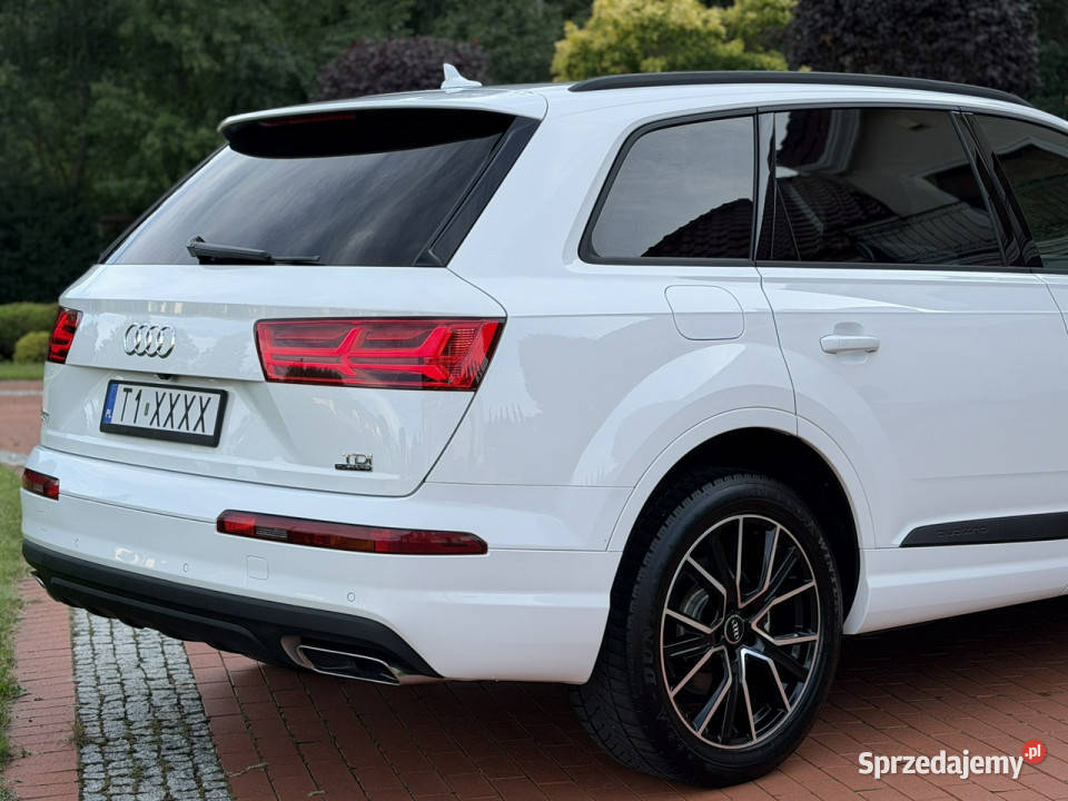 Audi Q7 30 TDI Bogato Wyposażona Polski Salon światła LED Widełki