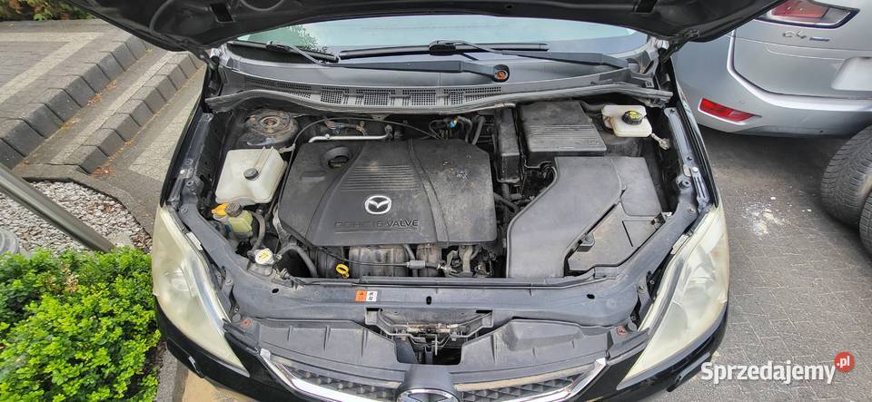 Mazda 5 20 benz z 2007roku spr z Niemiec7 miejsc wielofunkcyjna kierownica łódzkie sprzedam