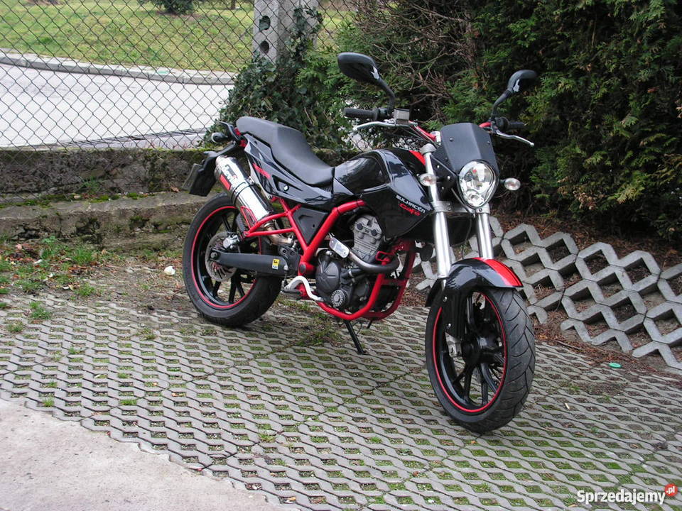 DERBI mulhacen CAFE 125 DEVIL senda katB 2008r sprowadzony śląskie Bielsko-Biała