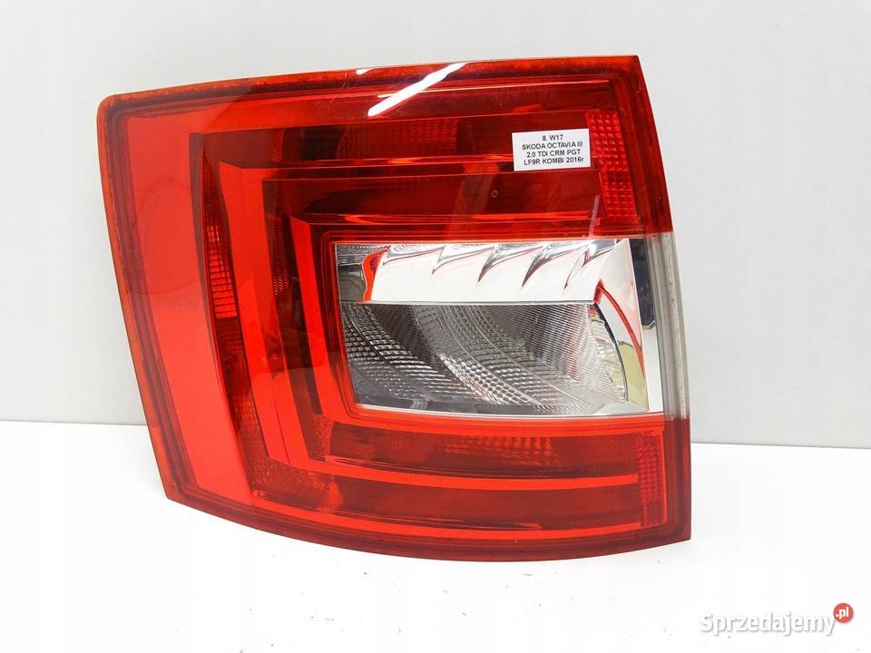 LAMPA LEWY TYŁ LEWA TYLNA SKODA OCTAVIA III 5E