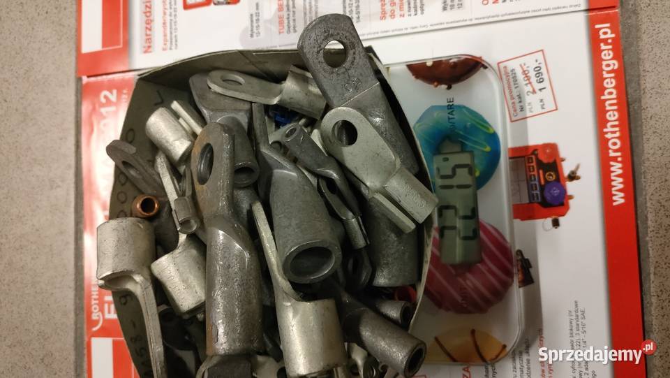 Piny zaciski do kabli miedziane 7 końcówki zachodniopomorskie Szczecin