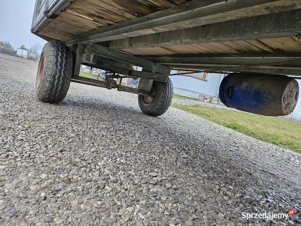 Przyczepa rolnicza ocynkowana 6 ton Nie wywrotka Rolnictwo Góra Kalwaria