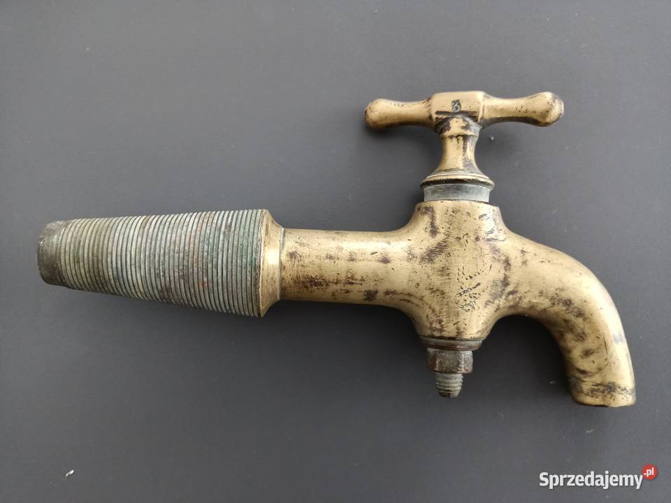 Antyczne mosiężne i brązowe zawory do beczek Pozostałe Rzeszów