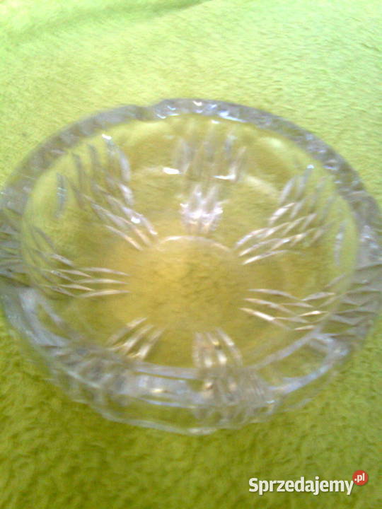 Popielniczka kryształowa łódzkie Łódź