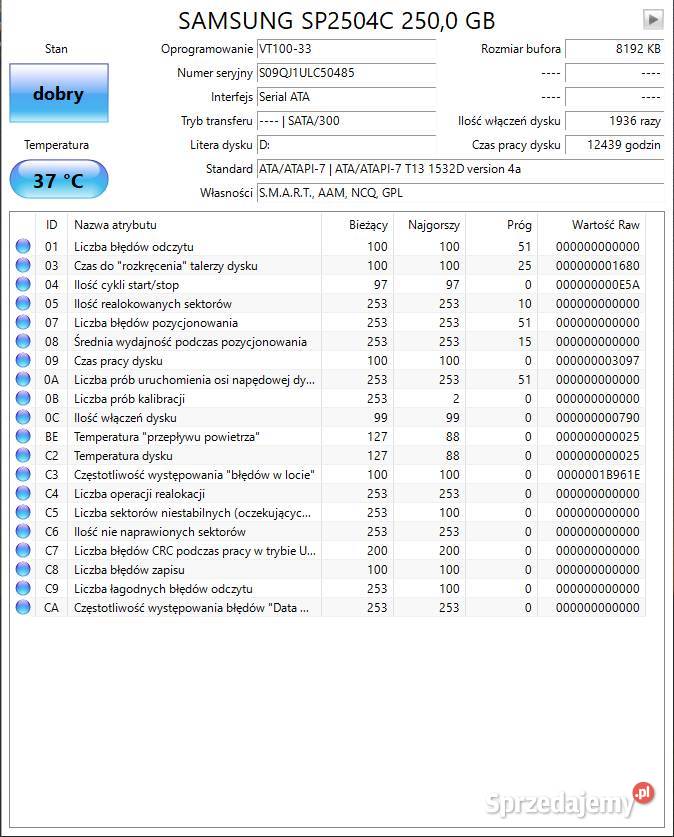 Dysk 35 160250320 WD Blue Seagate Hitachi sprzedam