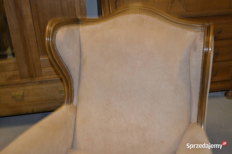 fotel ludwikowski welwet Meble Będzin