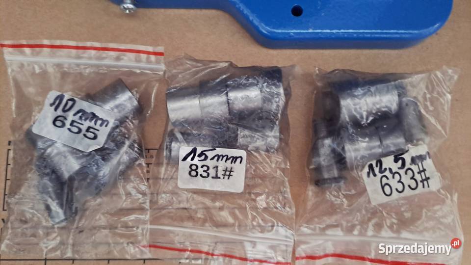 Praska ręczna nitująca 3 końcówki Warszawa