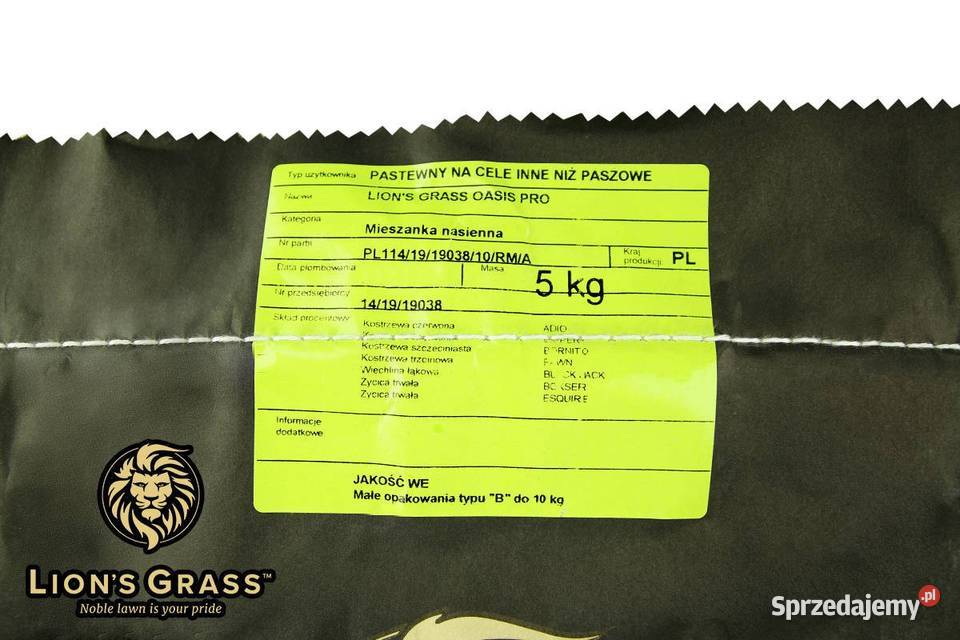 TRAWA ODPORNA na tereny suche przydomowe