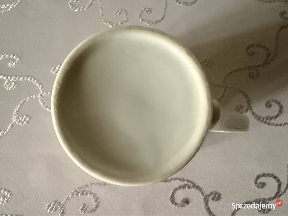 Kubek porcelanowy z kwiatami 250 ml Elegancki Czerwionka-Leszczyny